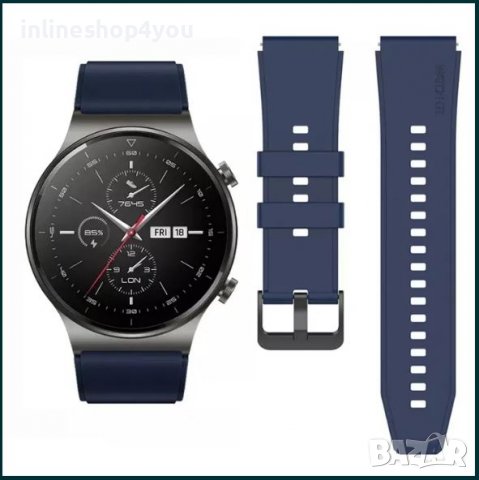 Силиконова Каишка / верижка за Huawei Watch GT3 GT2 Pro 46 Samsung 22