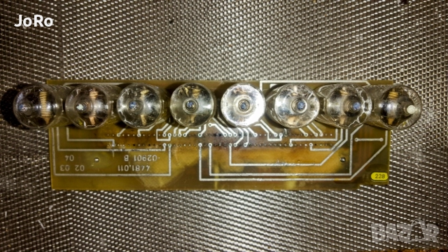 Платка с Индикаторни лампи  RFT Z 5730м., снимка 3 - Ресийвъри, усилватели, смесителни пултове - 52489230