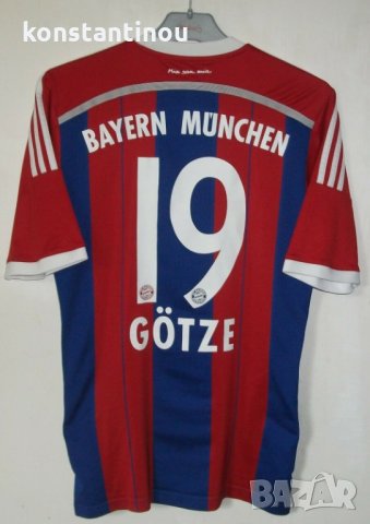 Оригинална тениска adidas Bayern Munich / Mario Gotze , снимка 2 - Футбол - 29235862