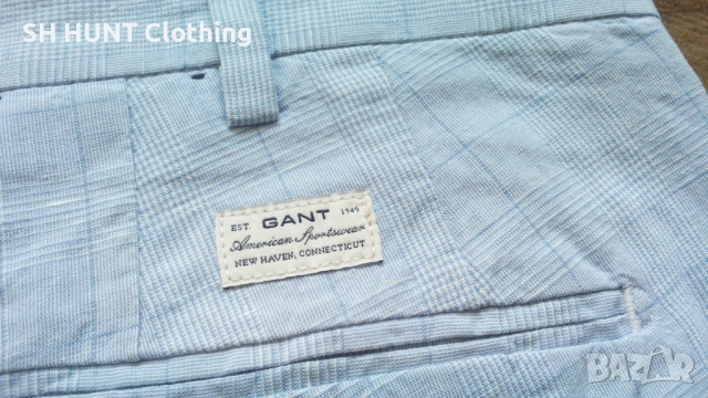 GANT Shorts Mens 50% Coton 50% Lin Размер W35 / L къси панталони 50% Памук 50% Лен 16-59, снимка 6 - Къси панталони - 53214354