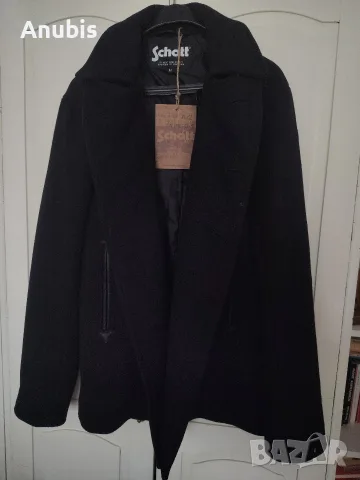 SCHOTT 740N USN Wool Peacoat | НОВО | Made in USA | US Navy, снимка 3 - Палта - 55775665