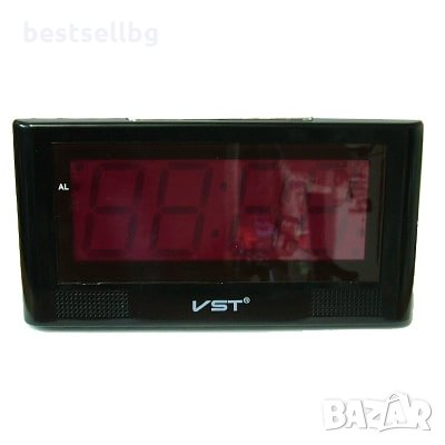 Електронен настолен постоянно светещ часовник с аларма за стая на ток, снимка 5 - Други - 29181868