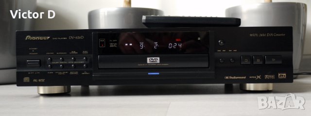 Pioneer DV-626D - DVD Player,дистанционно, снимка 1 - Плейъри, домашно кино, прожектори - 44276375