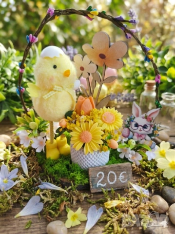 Великденска декорация , снимка 5 - Декорация за дома - 54089990