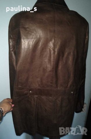 Яке "Tommy Hilfiger"® genuine leather / естествена кожа / голям размер , снимка 4 - Якета - 29572677