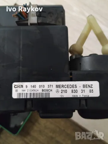 Панел контрол климатик за Mercedes E-Class, W210, 1997-2003г., 210 830 31 85, 2108303185, 9 140 010 , снимка 5 - Части - 49455802