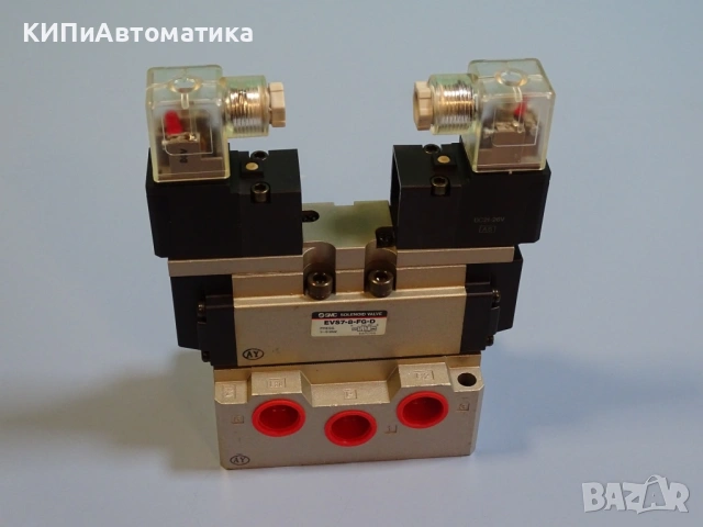 пневматичен клапан SMC EVS7-70FG-D Solenoid Valve 24VDC 1-9.9Bar