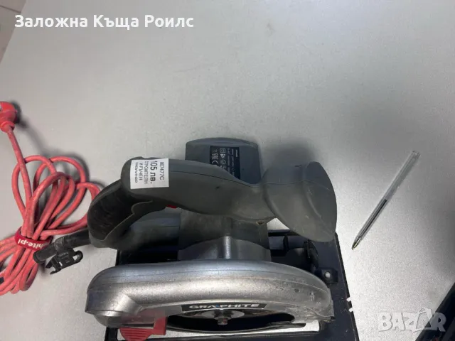 Ръчен циркуляр GRAPHITE 58G488, снимка 3 - Други инструменти - 47940577