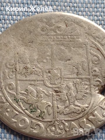 Сребърна монета Орт1623г. Сигизмунд трети Полша 12212, снимка 9 - Нумизматика и бонистика - 42900388