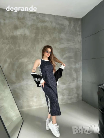 Дамски сет от две части Adidas ВИДЕО НА МОДЕЛА , снимка 2 - Комплекти - 50887347