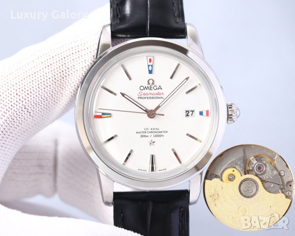 Мъжки часовник Omega Seamaster Professional с автоматичен механизъм, снимка 1 - Луксозни - 36677836