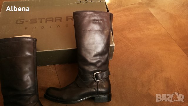 G-Star BOOT размер EUR 36 / UK 3 дамски естествена кожа 1-6-S, снимка 3 - Дамски боти - 30710134