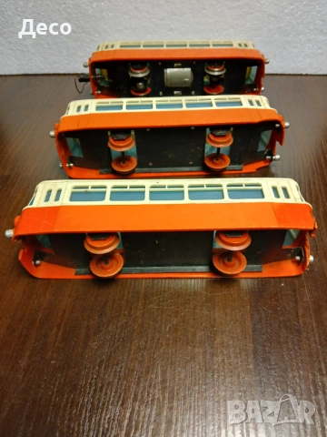 Стара ГДР играчка мотриса., снимка 5 - Колекции - 54192684