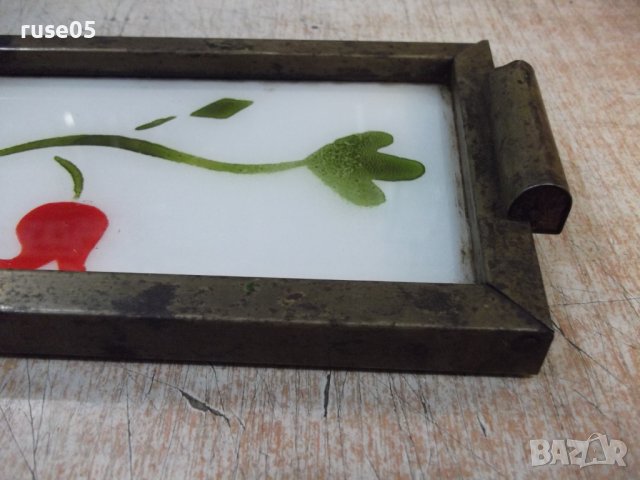 Поднос стар за кафе , чай , сладко и други, снимка 8 - Други ценни предмети - 42317600