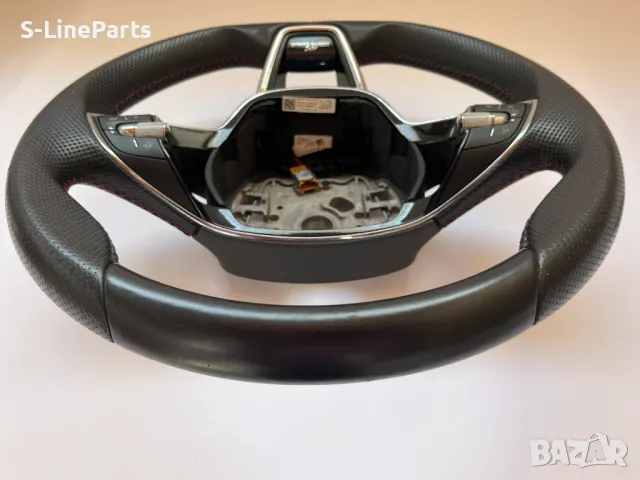 Оригинален с перфорирана кожа Мулти волан Skoda Monte Carlo Skoda Шкода Monte Carlo Монте Карло , снимка 2 - Части - 49463585