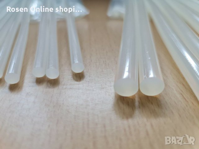 Силиконови пръчки за пистолет 7 мм. и 11 мм., снимка 6 - Лепила и силикон - 30775272