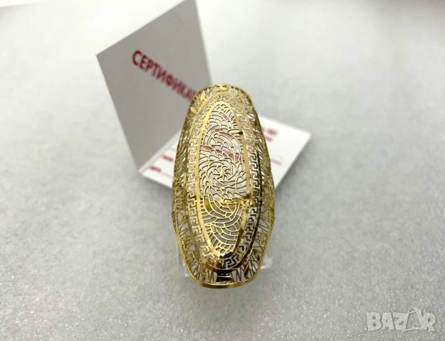 ЗАПАЗЕН ЗА КЛИЕНТ! Дамски Златен Пръстен-3,229 грама, 14К (проба 585), снимка 3 - Пръстени - 51441956