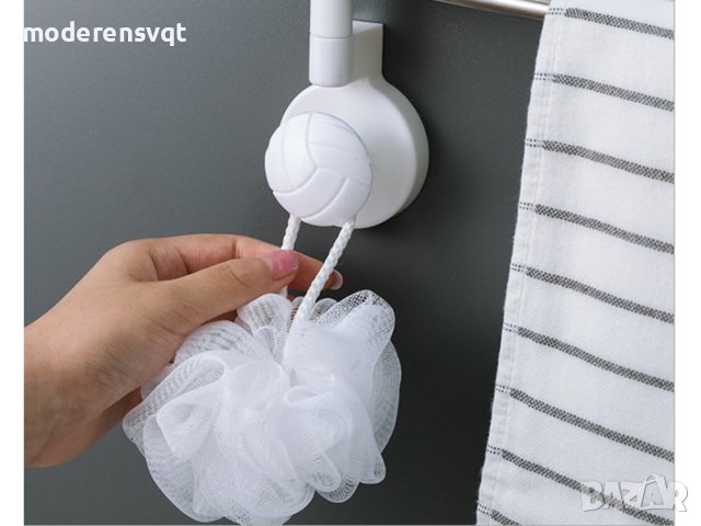 Закачалка за баня с 4 рамена самозалепваща, снимка 5 - Други стоки за дома - 42358206