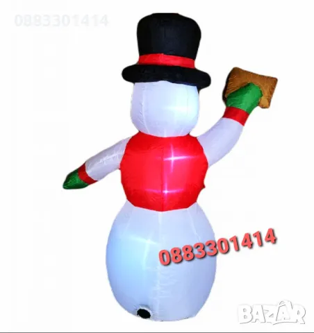 Голям Снежен Човек LED светлини , снимка 5 - Други - 48200243