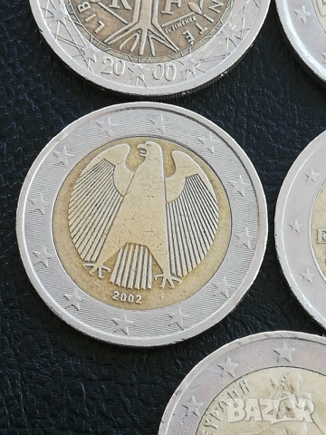 лот от 8 монети от 2 евро различни държави, снимка 7 - Нумизматика и бонистика - 47791967