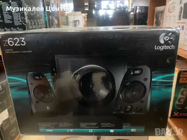 Logitech Z623 Звукова система , снимка 6 - Аудиосистеми - 47809939