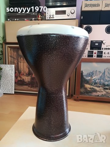 ТАРАМБУКА НОВА ГОЛЯМА КАФЯВ МЕТАЛИК 2603231522, снимка 4 - Ударни инструменти - 40140827