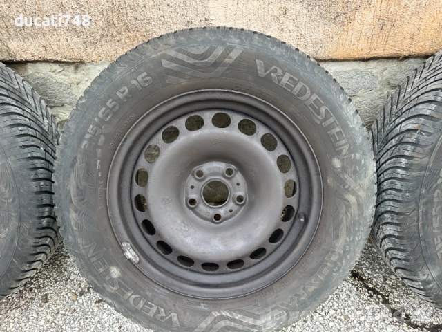 4бр. железни джанти 16" 5х112 - VW, Audi, Skoda, Seat - VAG, снимка 4 - Гуми и джанти - 53928572