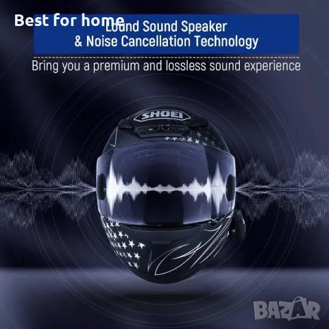 LEXIN B4FM Bluetooth интерком слушалки за мотоциклети, снимка 5 - Аксесоари и консумативи - 50172833