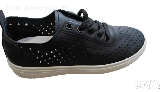 Летни маратонки с принт на дупки, снимка 4 - Маратонки - 51225080