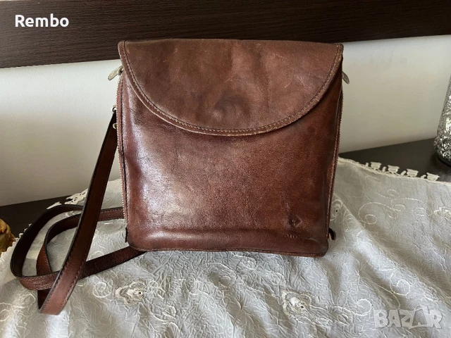 Кожена чанта , снимка 2 - Чанти - 50904149