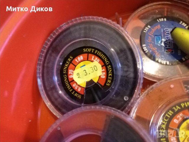 Кутия с рибарски истории тежести-плувки и други, снимка 4 - Такъми - 42156347