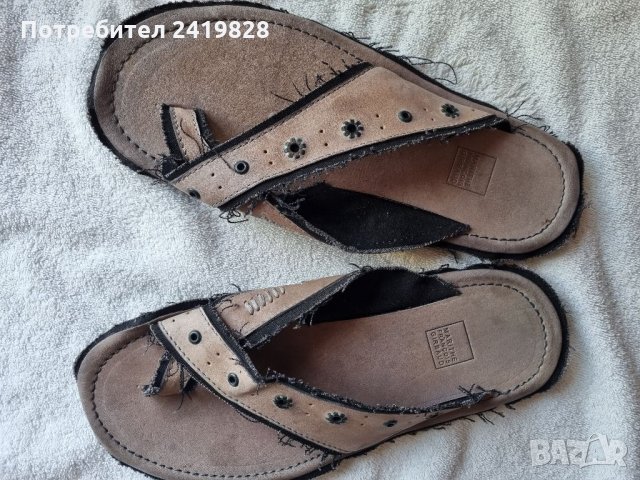 Мъжки чехли MARITHE FRANCOIS GIRBAUD, снимка 6 - Мъжки чехли - 33900565