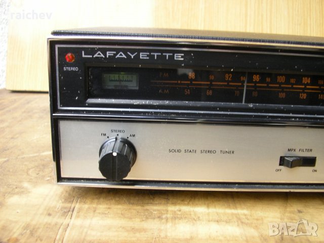 ★ █▬█ █ ▀█▀ ★ LAFAYETTE LT225 – Колекционерски винтидж солид стейтс стерео тунер., снимка 2 - Аудиосистеми - 31223927