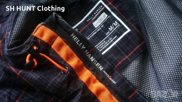 HELLY HANSEN Helly Tech Work Waterproof Jacket размер M работно яке водонепромокаемо W4-535, снимка 15 - Якета - 51968584