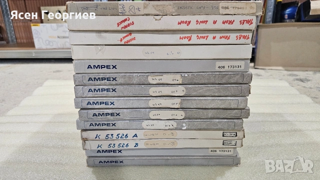 Ampex 406 и Scotch магнетофонни ролки NAB 10.5", снимка 10 - Декове - 53913906