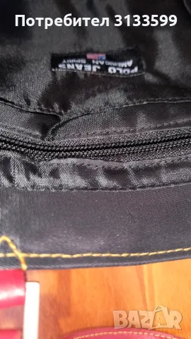 Две винтидж чанти от плат - голяма и малка Polo Jeans , снимка 9 - Чанти - 49411439