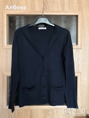 Дамска вълнена жилетка Lacoste, снимка 2 - Жилетки - 35271349