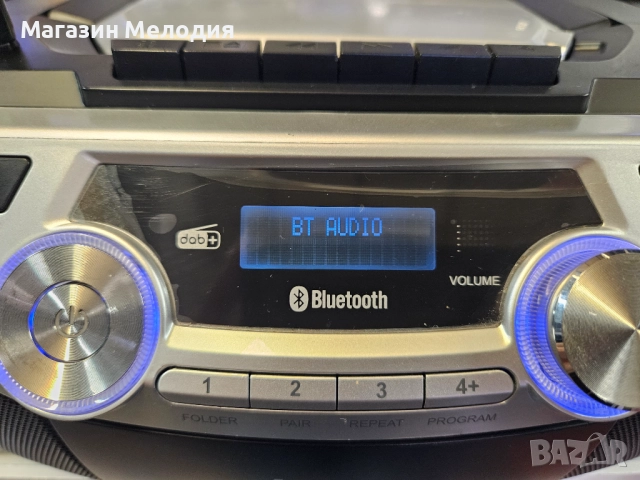 Радиокасетофон Lenco SCD-720SI Има радио, диск, касета, bluetooth и aux. DAB+ mp3 Работи отлично., снимка 5 - Радиокасетофони, транзистори - 52810724