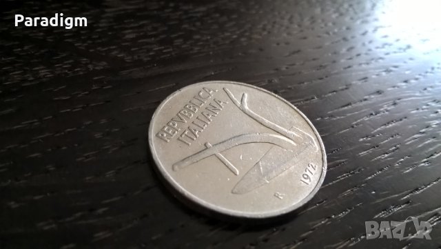 Монета - Италия - 10 лири | 1972г., снимка 2 - Нумизматика и бонистика - 29632827