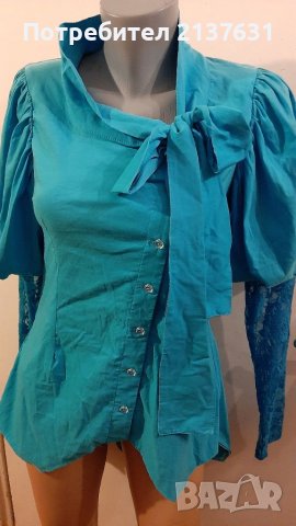 НОВА с Етикет ЕЛЕГАНТНА ДАМСКА  БЛУЗА  - Размер М , снимка 1 - Блузи с дълъг ръкав и пуловери - 37110438
