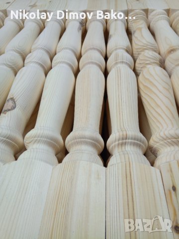 Дървени балюстри за парапет, снимка 6 - Ремонти на къщи - 33571813