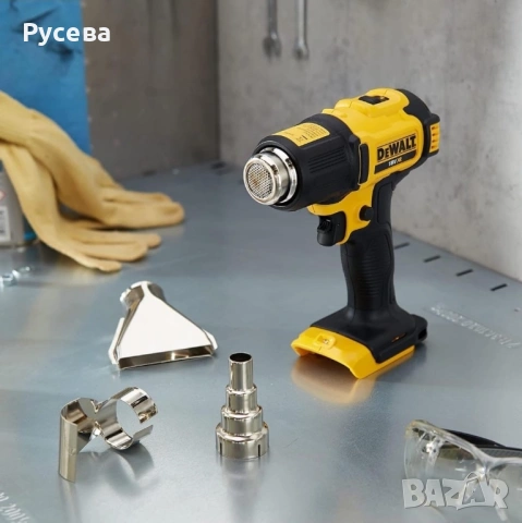 Aкумулаторен пистолет за горещ въздух Dewalt DCE530N, снимка 3 - Други - 53141723