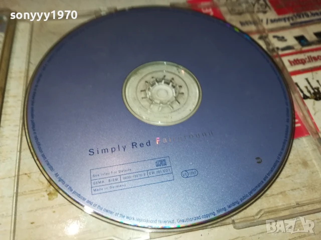 SIMPLY RED CD 1706251041, снимка 2 - CD дискове - 50694805