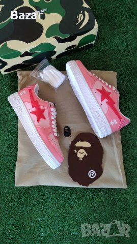 Bape Размер 39 Розови Обувки , снимка 5 - Маратонки - 44236381