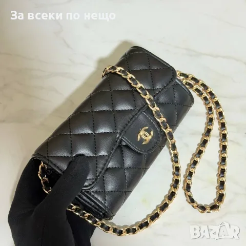 Chanel Дамска Чанта С Дълга Дръжка За През Рамо Шенел - Различни Цветове Код E9, снимка 4 - Чанти - 55790030