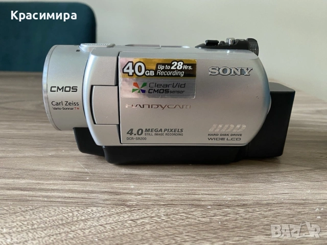 Видео камера SONY Handycam DCR-SR200, 40GB HDD Camcorder Video Camera, снимка 5 - Камери - 54058279