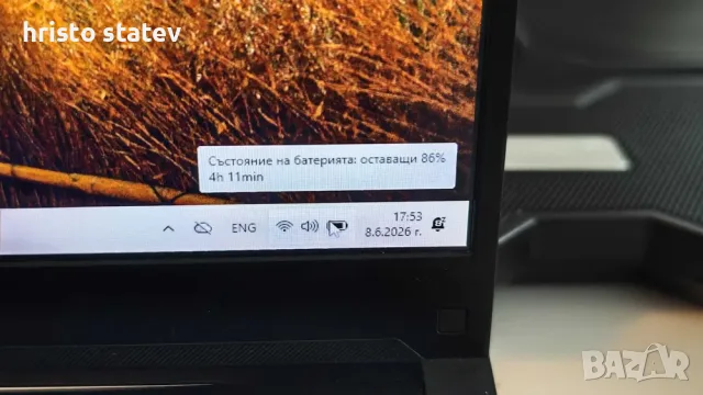 Геймърски лаптоп ASUS TUF A17/ RYZEN 7 6800H/ RTX 3070 / 16GB RAM / WINDOWS 11, снимка 2 - Лаптопи за игри - 56105668
