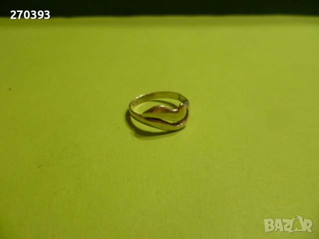 Стар сребърен пръстен - изчистен модел