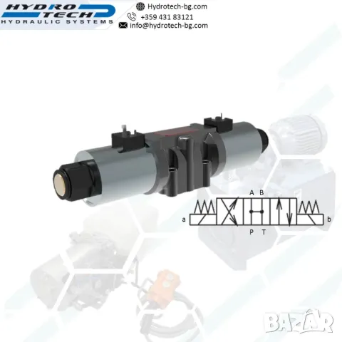 Електромагнитен разпределител CETOP5(NG10) СХЕМА 0