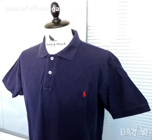 Polo By Ralph Lauren - мъжка поло тениска  размер L , снимка 3 - Тениски - 50152659